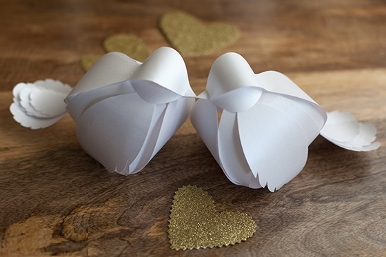 Оригами птица из бумаги