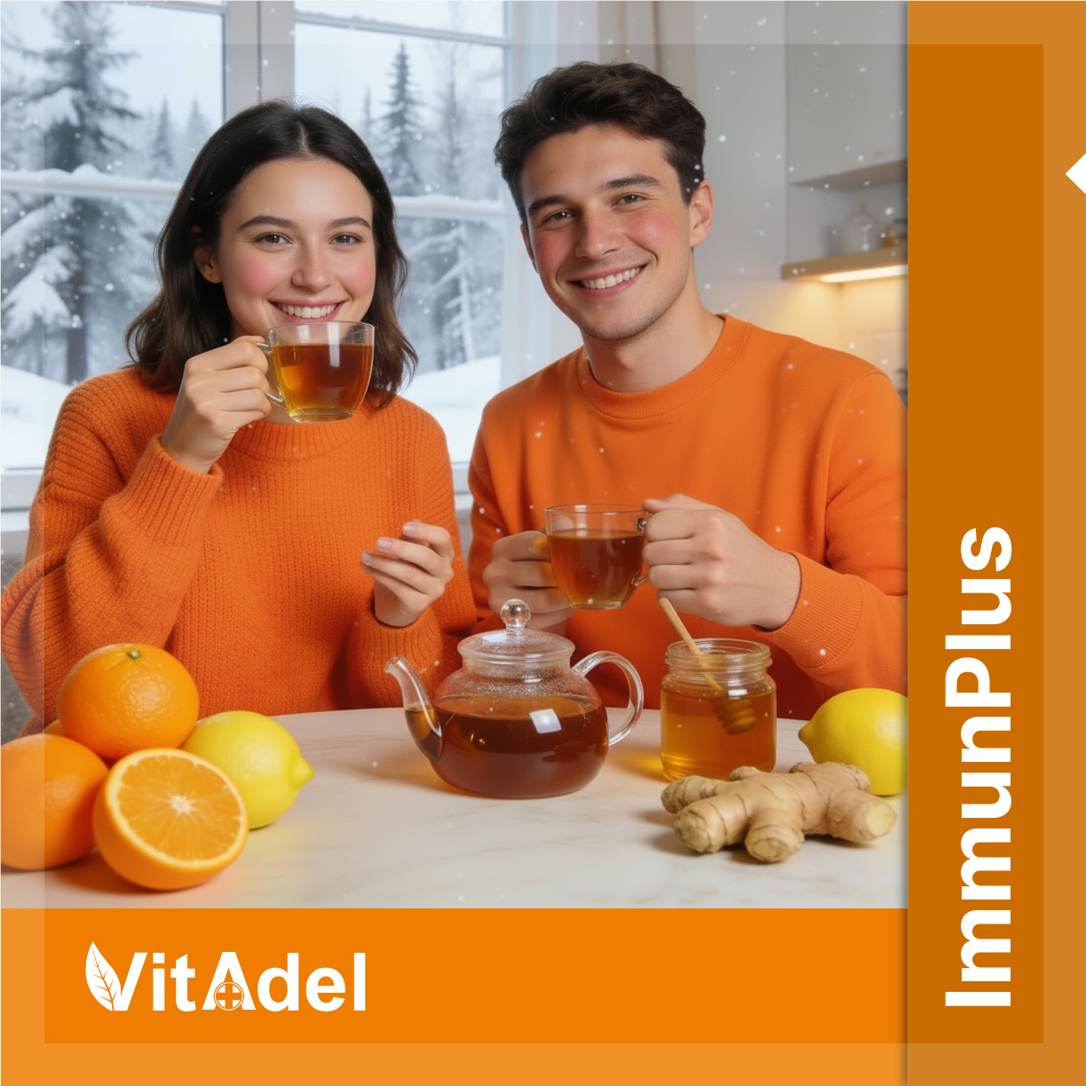Витамины для поднятия иммунитета комплекс VitAdel ImmunPlus
